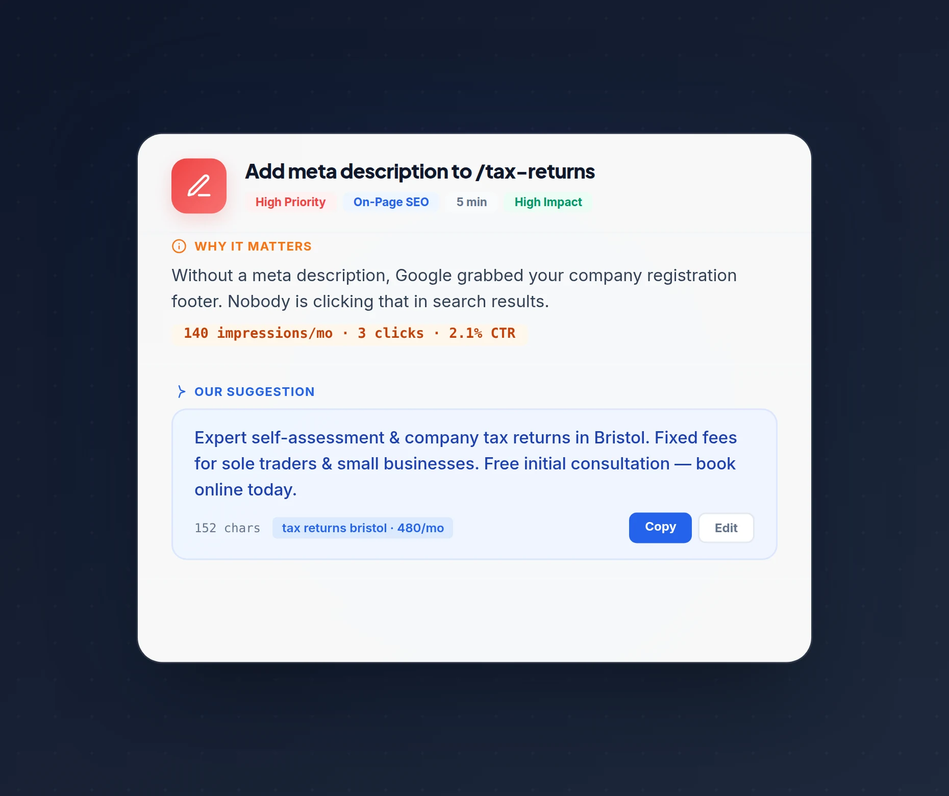 Tasks and guidance animation